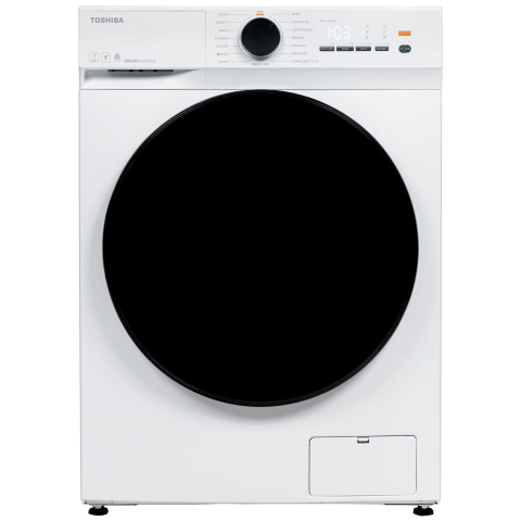 Toshiba 東芝 TW-T21BU90UWH(WW) 8.0公斤 1400轉 470mm超薄身變頻 前置式洗衣機(白色)